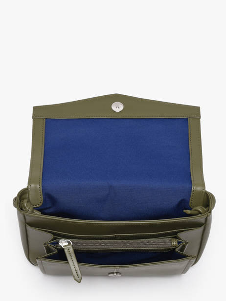 Cross Body Tas Charlotte Leder Le tanneur Groen charlotte TOTT3C01 ander zicht 3